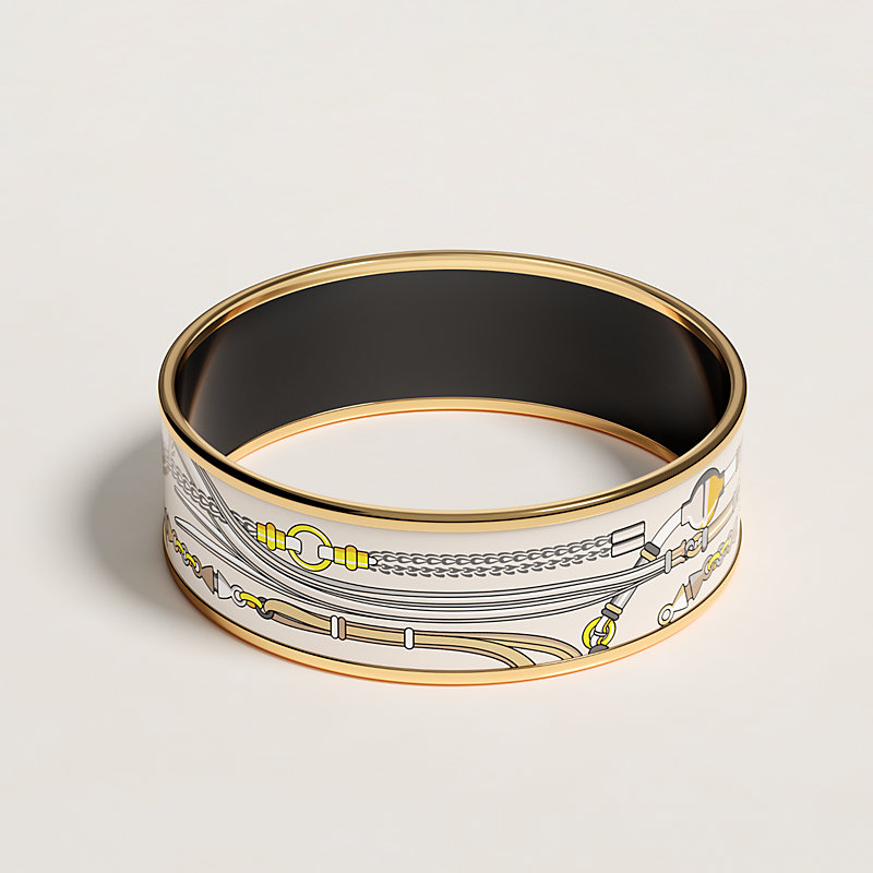 エナメルブレスレット 《銀細工の花》 | Hermès - エルメス-公式サイト